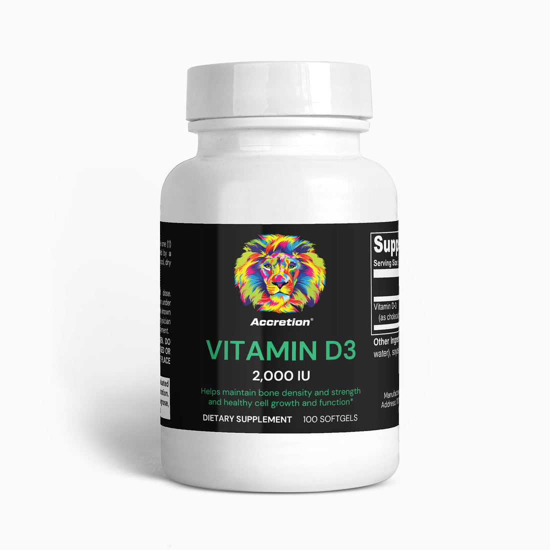 Vitamin D3 2,000 IU