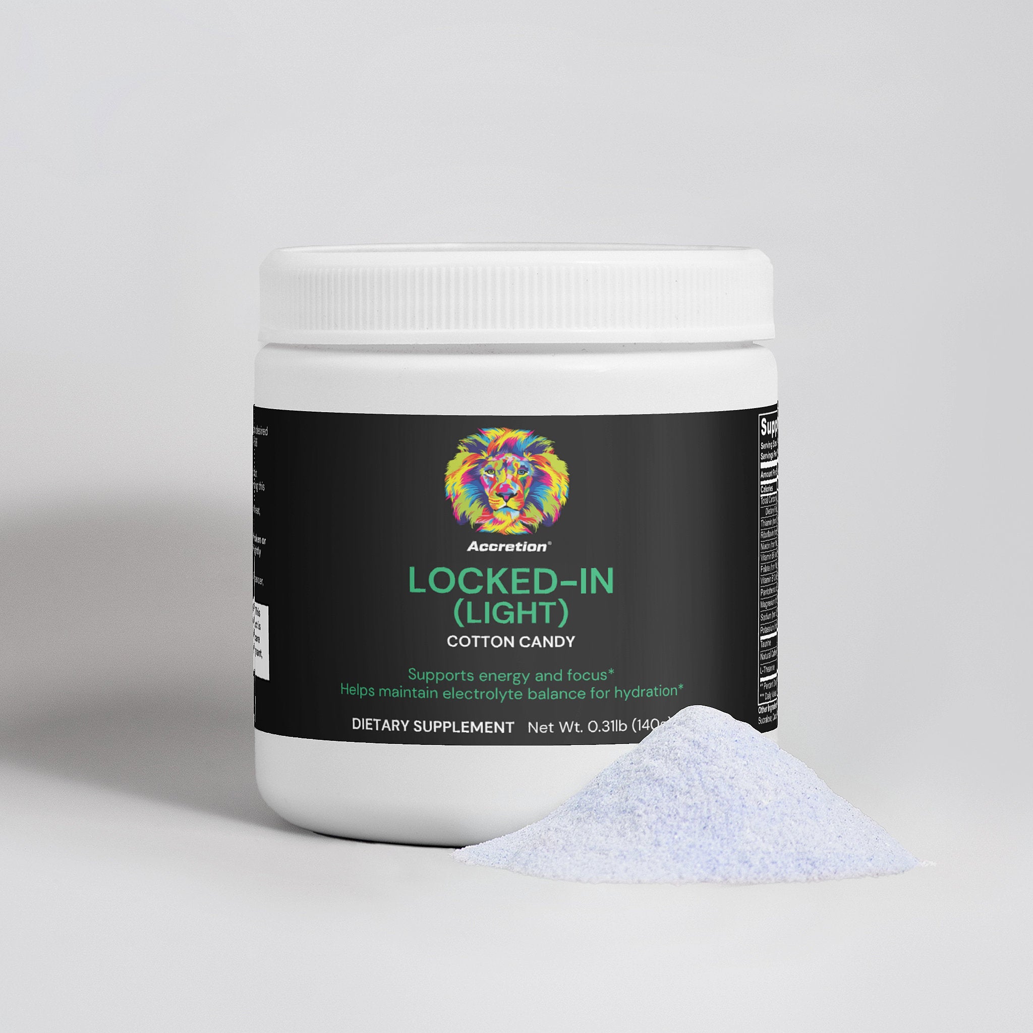 LOCKED IN® Light (Cotton Candy)