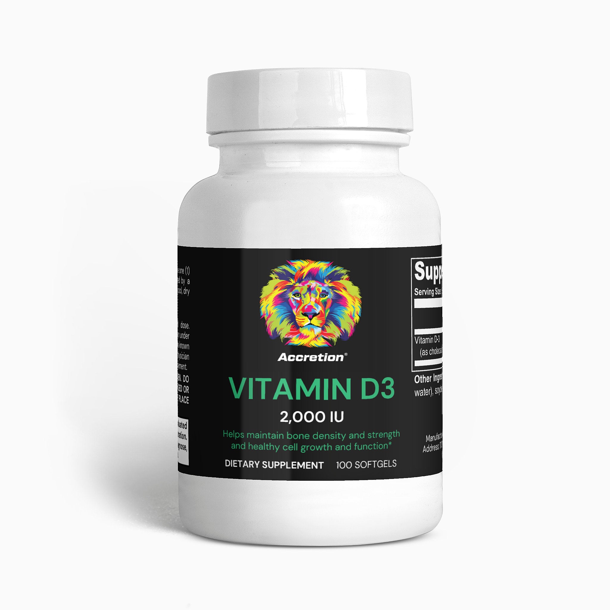 Vitamin D3 2,000 IU
