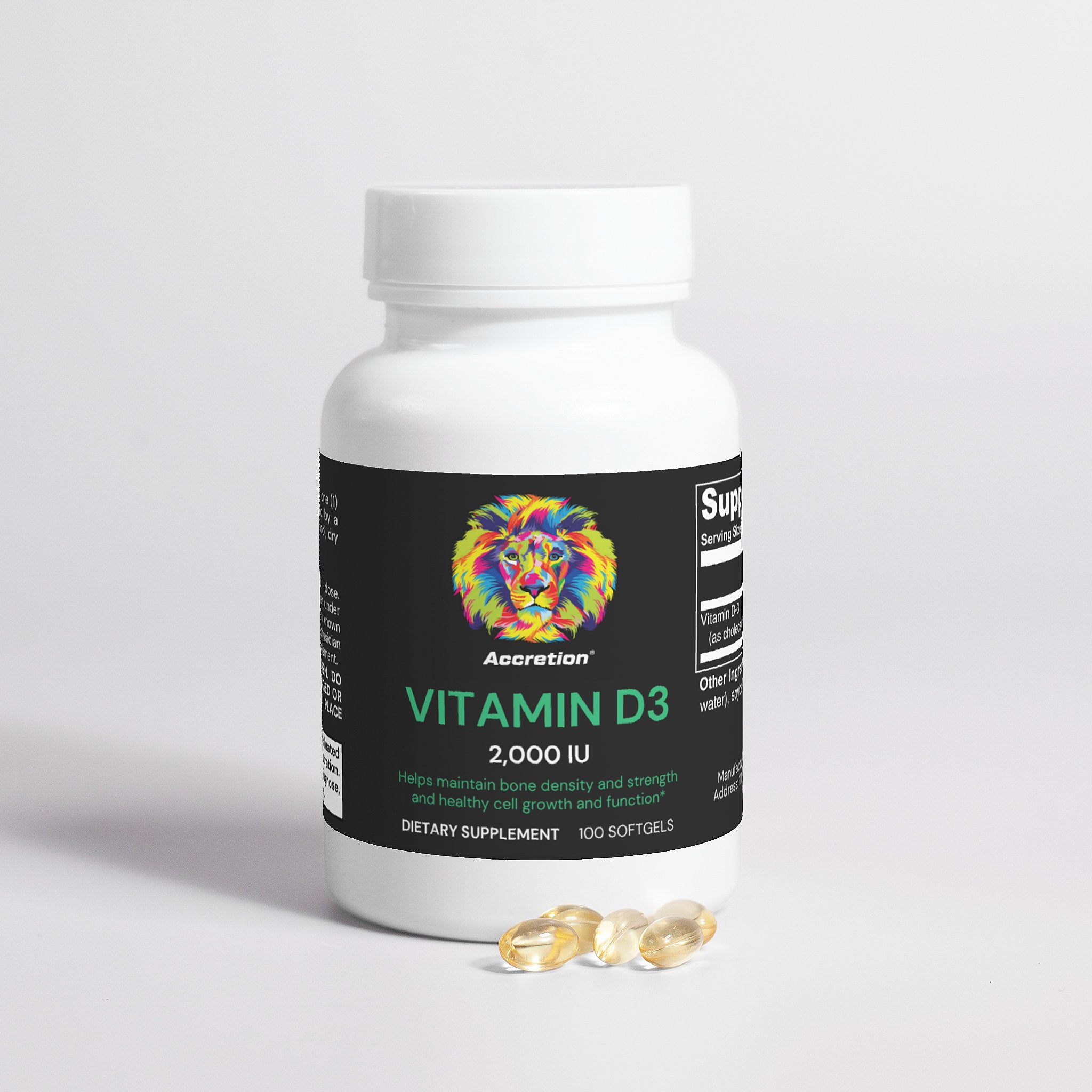 Vitamin D3 2,000 IU