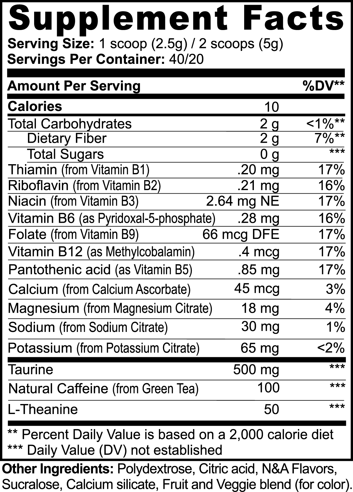 LOCKED IN® Light (Fruit Punch)